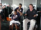 Paul and Rosa Jones with Sam Schmidt
